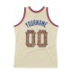 Custom Cream Camo-Royal Authentic Throwback Basketball Jersey