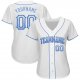 Custom White Ligh Blue-Royal Authentic Drift Fashion Baseball Jersey