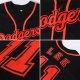 Custom Black Red Authentic Baseball Jersey